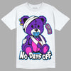 Dunk Low Championship Court Purple DopeSkill T-Shirt Hurt Bear Graphic Streetwear - White