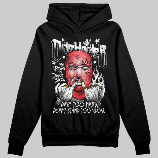 Black and White Sneakers DopeSkill Hoodie Sweatshirt Drip Harder Graphic Streetwear - Black