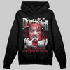 Jordan 4 “Sierra Red" DopeSkill Hoodie Sweatshirt Drip Harder Graphic Streetwear - Black