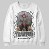 Grey Sneakers DopeSkill Sweatshirt New Trapped Graphic Streetwear - White 