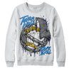 Jordan 3 "Midnight Navy" DopeSkill Sweatshirt Takin No L's Graphic Streetwear - White