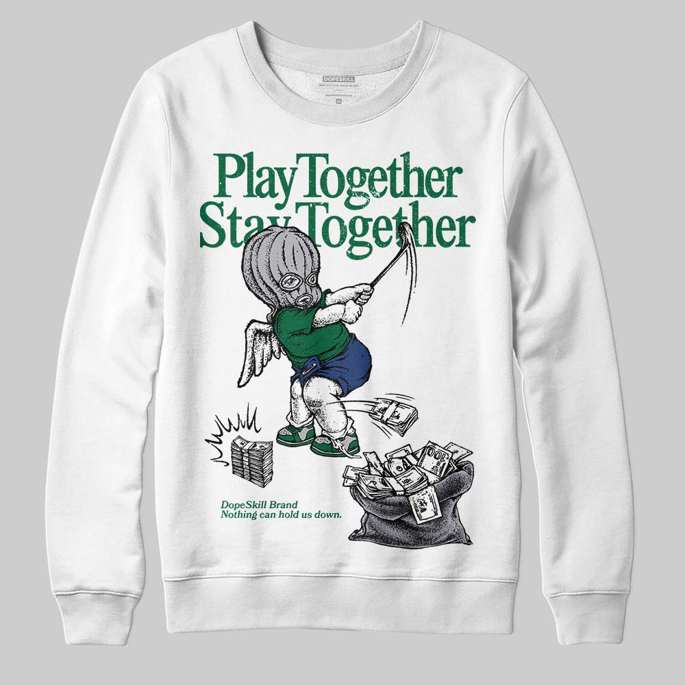 Asics GT-2160 ‘Shamrock Green’ DopeSkill Sweatshirt Play together, Stay together Graphic Streetwear - White