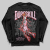 Awake NY x Air Jordan 5 Arctic Pink DopeSkill Long Sleeve T-Shirt Thunder Dunk Graphic Streetwear - Black