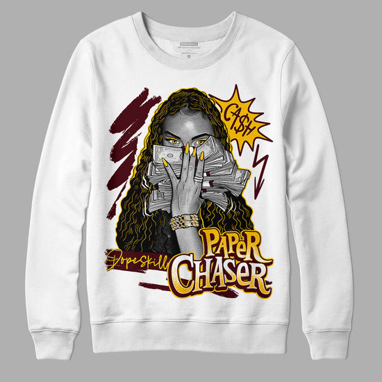 Dunk Yellow Bordeaux DopeSkill Sweatshirt NPC Graphic Streetwear - White