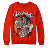 Jordan 6 Retro Toro Bravo DopeSkill Varsity Red Sweatshirt Queen Of Hustle Graphic Streetwear