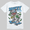Grey Sneakers DopeSkill T-Shirt Money Callin' Graphic Streetwear - White