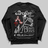 Jordan 3 OG “Black Cement” DopeSkill Long Sleeve T-Shirt Broken Bones Graphic Streetwear - Black