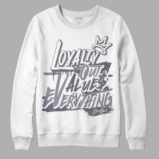 Jordan 14 Retro 'Stealth' DopeSkill Sweatshirt LOVE Graphic Streetwear - White