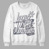 Jordan 14 Retro 'Stealth' DopeSkill Sweatshirt LOVE Graphic Streetwear - White