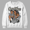 Jordan 1 Retro Low OG Black Cement DopeSkill Sweatshirt Queen Of Hustle Graphic Streetwear - White