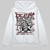 Jordan 11 “China” DopeSkill Hoodie Sweatshirt Distorted Realms Graphic Streetwear - White
