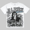 Jordan 5 Retro Wolf Grey (2026) Oversize Print 'No Money No Lust' DopeSkill Graphic T-shirt Streetwear - White