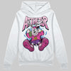 Pink Sneakers DopeSkill Hoodie Sweatshirt At The Top Graphic Streetwear - White
