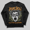 Olive Sneakers DopeSkill Long Sleeve T-Shirt Root of Evil Graphic Streetwear - black