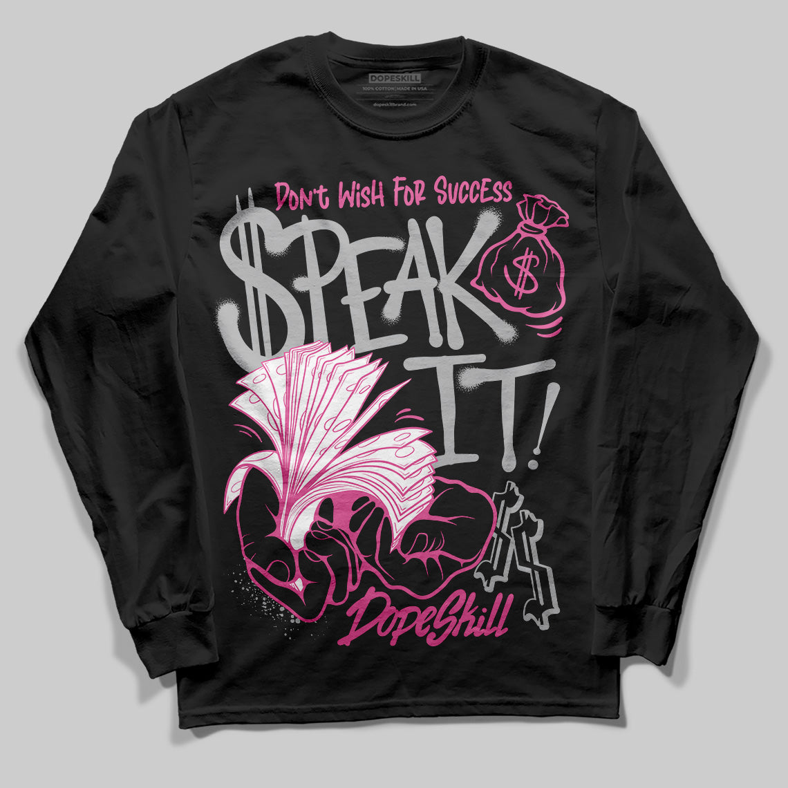 Asics Gel-Kayano 14 ‘Cream Sweet Pink’ DopeSkill Long Sleeve T-Shirt Speak ItGraphic Streetwear - Black