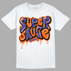 Dunk Low Futura Orange Blaze DopeSkill T-Shirt Super Sauce Graphic Streetwear - WHite