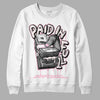 Dunk Low LX Pink Foam DopeSkill Sweatshirt Paid In Full Graphic Streetwear - White