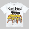 Jordan 4 Thunder DopeSkill Oversize Print T-Shirt New Seek First Graphic Streetwear