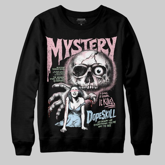 Jordan 4 Retro Valentine's Day (2026) (GS) DopeSkill Sweatshirt Mystery Ghostly Grasp Graphic Streetwear - black