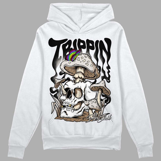 Jordan 5 SE “Sail” DopeSkill Hoodie Sweatshirt Trippin Graphic Streetwear - White