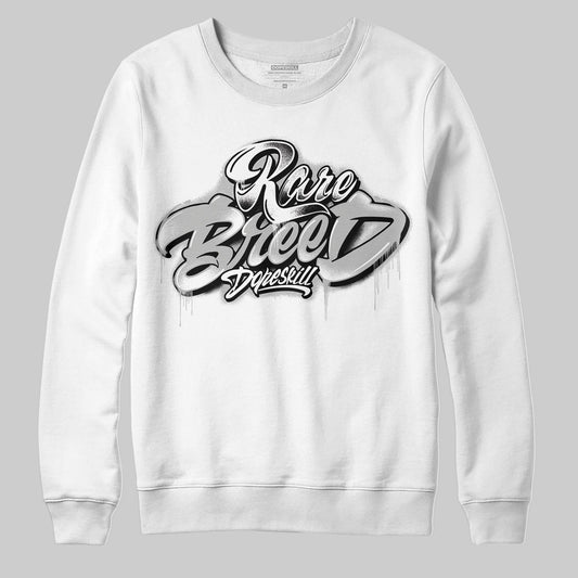 Jordan 10 OG “Steel” DopeSkill Sweatshirt Rare Breed Type Graphic Streetwear - White