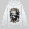 TAN Sneakers DopeSkill Hoodie Sweatshirt Look In My Eyes Graphic Streetwear - White 