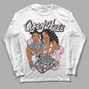 Dunk Low LX Pink Foam DopeSkill Long Sleeve T-Shirt Queen Of Hustle Graphic Streetwear - White