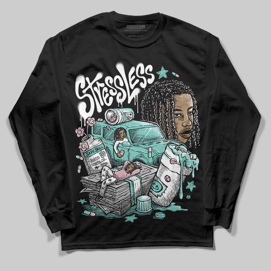 Jordan 11 Low "Igloo" DopeSkill Long Sleeve T-Shirt Stressless Graphic Streetwear - Black