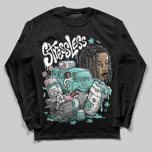 Jordan 11 Low "Igloo" DopeSkill Long Sleeve T-Shirt Stressless Graphic Streetwear - Black