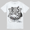 Jordan 6 Retro Cool Grey DopeSkill T-Shirt Trust No One Graphic Streetwear - White