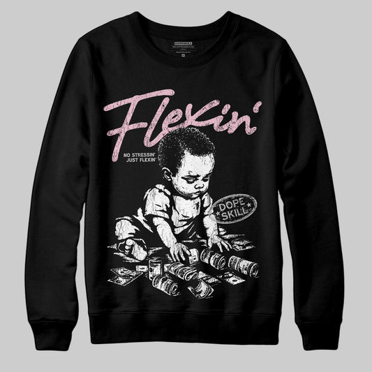 Jordan 5 OG “35th Anniversary” DopeSkill Sweatshirt Flexin' Graphic Streetwear - black