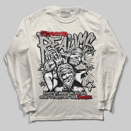 Jordan 1 Retro High OG “Sail” DopeSkill Long Sleeve T-Shirt Distorted Realms Graphic Streetwear