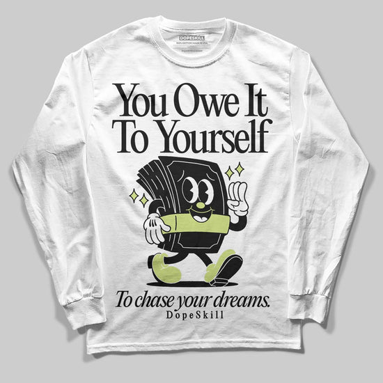 Jordan 11 “Inner Beast” DopeSkill Long Sleeve T-Shirt Owe It To Yourself Graphic Streetwear - White