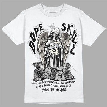 Jordan 3 “Off Noir” DopeSkill T-Shirt Angels Graphic Streetwear - White