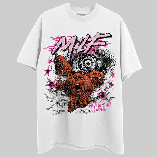 Dunk Low GS 'Triple Pink' DopeSkill T-Shirt MILF Graphic Streetwear - White 