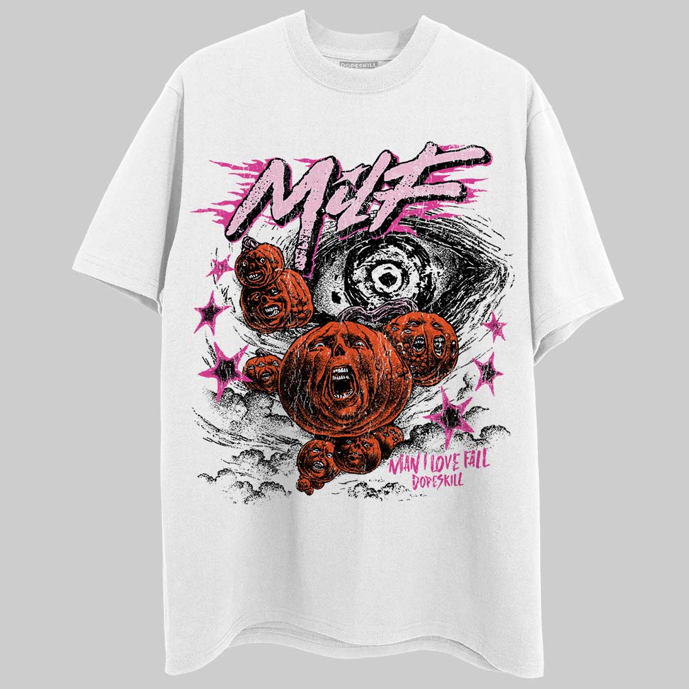 Dunk Low GS 'Triple Pink' DopeSkill T-Shirt MILF Graphic Streetwear - White 