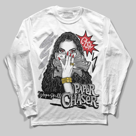 Jordan 4 OG “White Cement” DopeSkill Long Sleeve T-Shirt NPC Graphic Streetwear - White