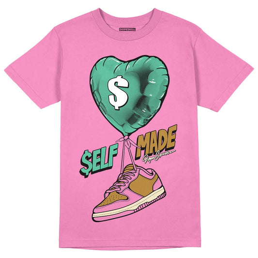 Parris Goebel x WMNS Dunk Low 'Playful Pink’ DopeSkill Pink T-Shirt Self Made Graphic Streetwear