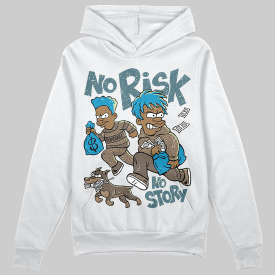 Jordan 3 GS “We Outside” DopeSkill Hoodie Sweatshirt No Risk No Story Graphic Streetwear - White 
