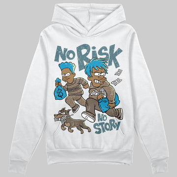 Jordan 3 GS “We Outside” DopeSkill Hoodie Sweatshirt No Risk No Story Graphic Streetwear - White 