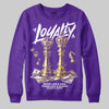 PURPLE Sneakers DopeSkill Sweatshirt Loyalty Graphic Streetwear - Purple