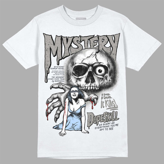 Jordan 11 Cool Grey DopeSkill T-Shirt Mystery Ghostly Grasp Graphic Streetwear - White 