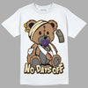 Jordan 6 WMNS Gore-Tex Brown Kelp DopeSkill T-Shirt Hurt Bear Graphic Streetwear - White