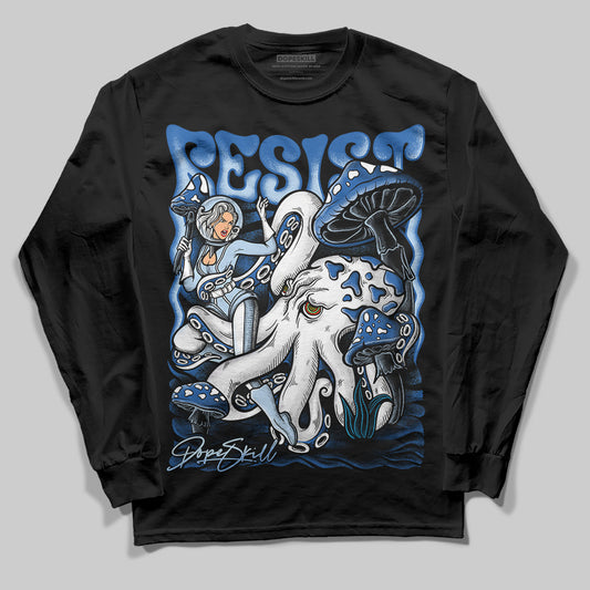 Jordan 11 Low “Space Jam” DopeSkill Long Sleeve T-Shirt Resist Graphic Streetwear - Black