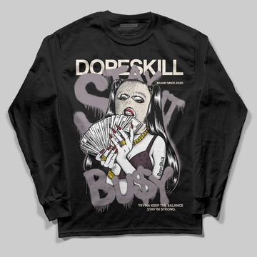 A Ma Maniére x Air Jordan 6 Retro “Smoky Mauve”⁠ DopeSkill Long Sleeve T-Shirt Stay It Busy Graphic Streetwear - Black