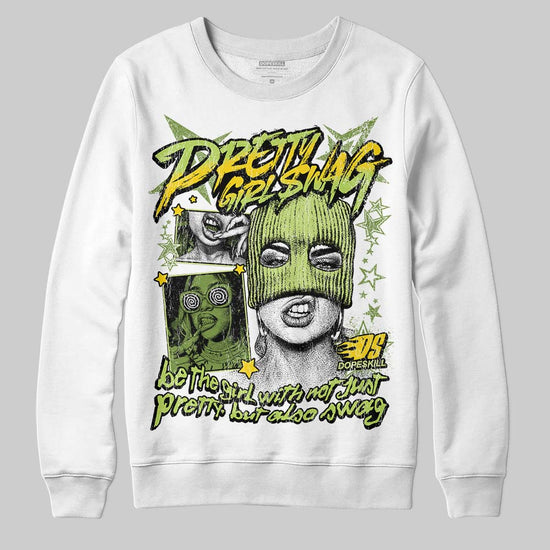 Dunk Low Pro SB 'Fruity Pack - Green Apple' DopeSkill Sweatshirt Pretty Girl Swag Graphic Streetwear - White