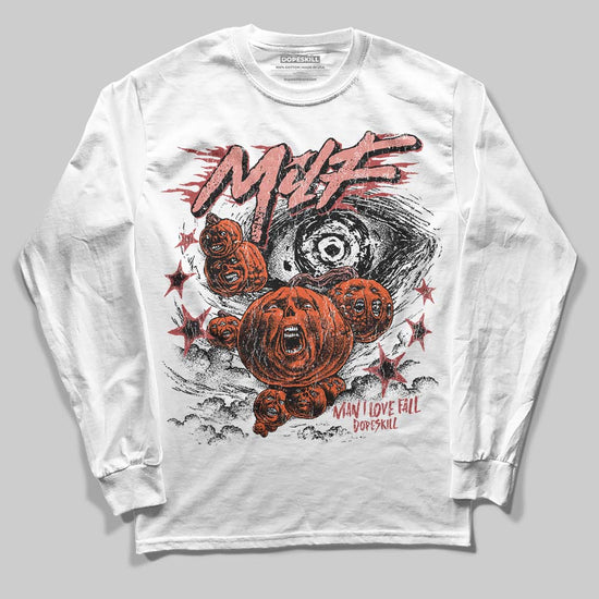 Jordan 13 “Dune Red” DopeSkill Long Sleeve T-Shirt MILF Graphic Streetwear - White