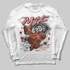 Jordan 13 “Dune Red” DopeSkill Long Sleeve T-Shirt MILF Graphic Streetwear - White