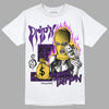 Jordan 12 “Field Purple” DopeSkill T-Shirt Drip'n Never Tripp'n Graphic Streetwear - White