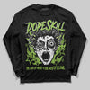 Neon Green Sneakers DopeSkill Long Sleeve T-Shirt Root of Evil Graphic Streetwear - black